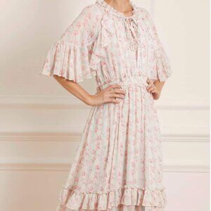 LIKE NEW Needle & Thread Molly Blossom Ankle Gown